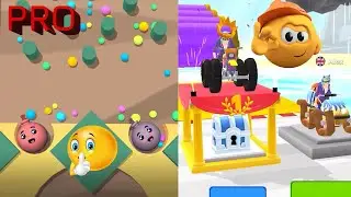 Scribble Rider - Perfect Slices - Sand Balls Levels 1-2-3-4-5 - NEW Android, IOS Game