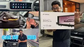 Creta got Installed Sansui Android Stereo || Automatic Folding Mirror || Front DRL Creta 2025
