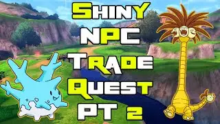 An NPC Traded Me Shiny Pokemon Again! | Alolan Exeggutor and Johtonian Corsola