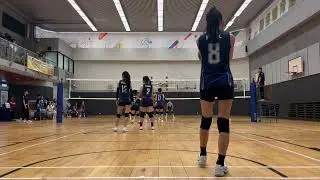 2024年11月2日 女子甲組學界 黃允畋vs 浸呂明才