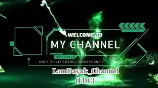 Welcome to My Channel LDC #please support gaiss🙏Youtube permula- (LamDayak_Channel)#lamdayakchannel