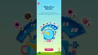 Candy crush daily Treat machine