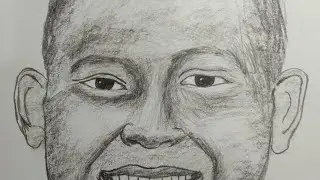 Face drawing step by step/How to draw a male face #art #drawing #pencildrawing 