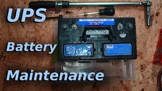 Home Server Room UPS Battery Maintenance