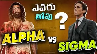 SIGMA vs ALPHA , who is Great ? || Aravind Realistics #sigmamale #alphamale #animalmovie #facts