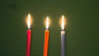 Spell Candles Green Screen Clip