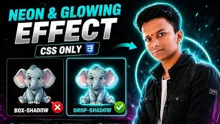 Neon Glow Effect 🔥 | CSS Only (No JavaScript) | Pro UI Trick