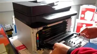 Samsung CLX-3305 FN FW N Tonerwechsel - OKM2000.mov