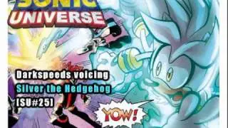 Darkspeeds Voicing Silver The Hedgehog [SONIC UNIVERSE #25]