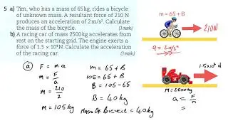 GCSE Forces and Motion Questions 02