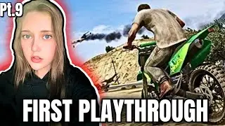 CAIDA LIBRE! 🛩️💥 | First GTA V Playthrough | Part 9