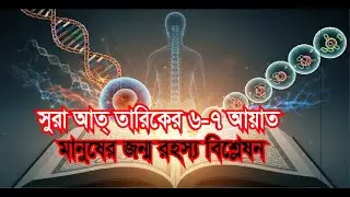 সুরা আত্ তারিকের ৬ ও ৭ আয়াতের বৈজ্ঞানিক ব্যাখ্যা।#quran #islam #science