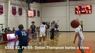 STAB boys basketball beats Flint Hill 82-69