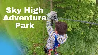 Sky High Adventure Park Ellicottville NY.