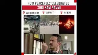 Secularism🤡☕️ Muslims stone pelting on ram navmi procession 🙁#sanatan #secularism #muslim #ram