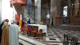 Célébration et messe d'installation du nouveau Maître général de la Militia Christi Jean-Marie Piret