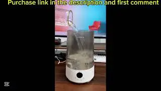 Homvana 3.6L Quiet Cool Mist Humidifier: Perfect for Bedroom, Office & Nursery!