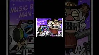 DJ Music Man Grandfather | FNAF Secret of the Mimic Comic Dub #shorts