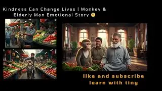 Kindness Can Change Lives | Monkey & Elderly Man Emotional Story 🥺