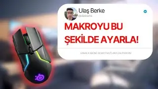 EN KOLAY Makroyu BU ŞEKİLDE Ayarla! ✅ OYUNLARDA ÜSTÜN OL! 🏆 - Steelseries Makro - 2025