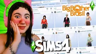BBB SIMS | Esses s&atilde;o OS ESCOLHIDOS para ENTRAR na casa 😱 The Sims 4
