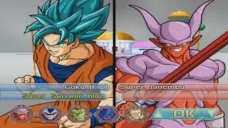 [TAS] Overpowered Saiyans Vs Team Movie Villains(COM VS COM) | DBZ: Budokai Tenkaichi 4 Gameplay JAP