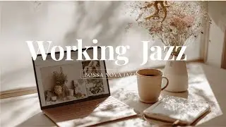Working Jazz Cafe | Smooth Study Music & Bossa Nova for Focus & Productivity Vibes
