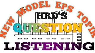 new model eps topik LISTENING  question 2019 with answer sheet