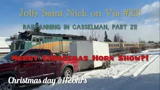 (LEGENDARY HORN SHOW!) Railfanning in Casselman, Part 21!