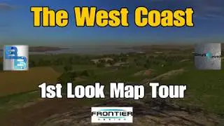 Let's Play Farming Simulator 17 PS4: The West Coast (1st Look Map Tour!)