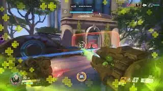 Overwatch : Orisa Gameplay Spider Robot