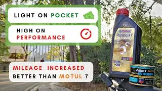 Castrol Power 1 ultimate 10w 40 Review | ABRO Engine Oil Treatment | Best for Apache? | Mileage ?