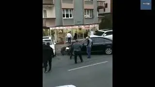 Otopark Girişine Park Edilince Cinnet Ge&ccedil;iren Şof&ouml;r