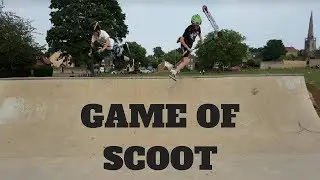 Street vs park game of scoot!!