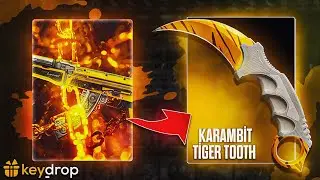 I UPGRADE KARAMBIT TIGER TOOTH!! keydrop