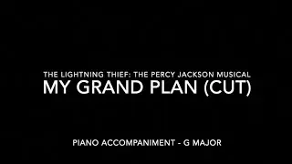 My Grand Plan (cut) - The Lightning Thief: The Percy Jackson Musical - Piano Accomp with LYRICS