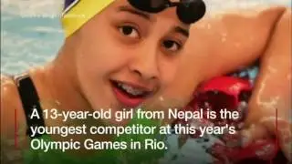 Gaurika Singh backstroke in rio olympics 2016
