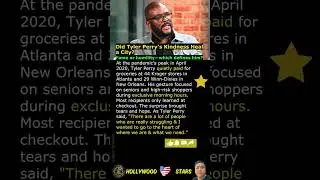 Did Tyler Perry&rsquo;s Kindness Heal a City?