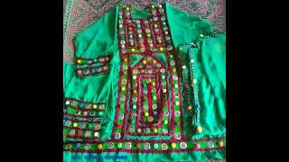 Beautiful Simple and Easy Embroidery Balochi Doch Ghagha #simpleeasydoch #balochidressdesign