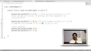 [Java Basics] Character Comparison in Java | Comparing for unicode of character in Java