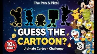 Guess The Cartoon By Shadow: Only Legends Can Score 20/20! 🏆