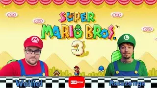 Super Mario Bros 3 SNES COOP AO VIVO com @ratazanga