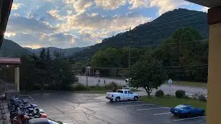 An overnight stay in Maggie Valley, North Carolina.