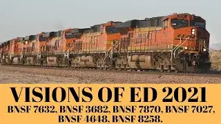 BNSF Trains in The Desert BNSF Intermodal & PowerMove
