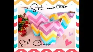 “TUTORIAL – DIY” Set matero de tela.
