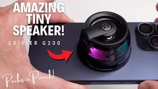 Edifier G200 Speaker Unboxing & Review - Great Sound from a Small Device!