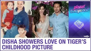 Disha Patani showers love on Tiger Shroff's childhood picture with mom and sister