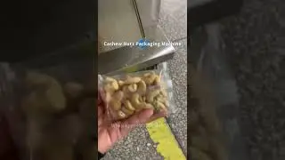 Automatic cashew nut packing machine working test