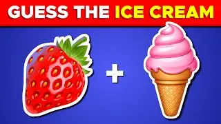 Guess the Ice Cream Flavor by Emoji 🍦 Emoji Quiz