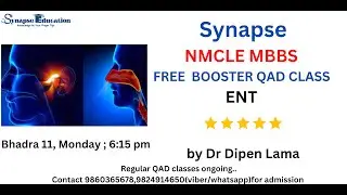 NMCLE MBBS ENT QAD CLASS
